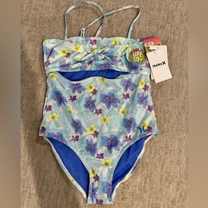 NWT Youth Hurley 1piece swimsuit